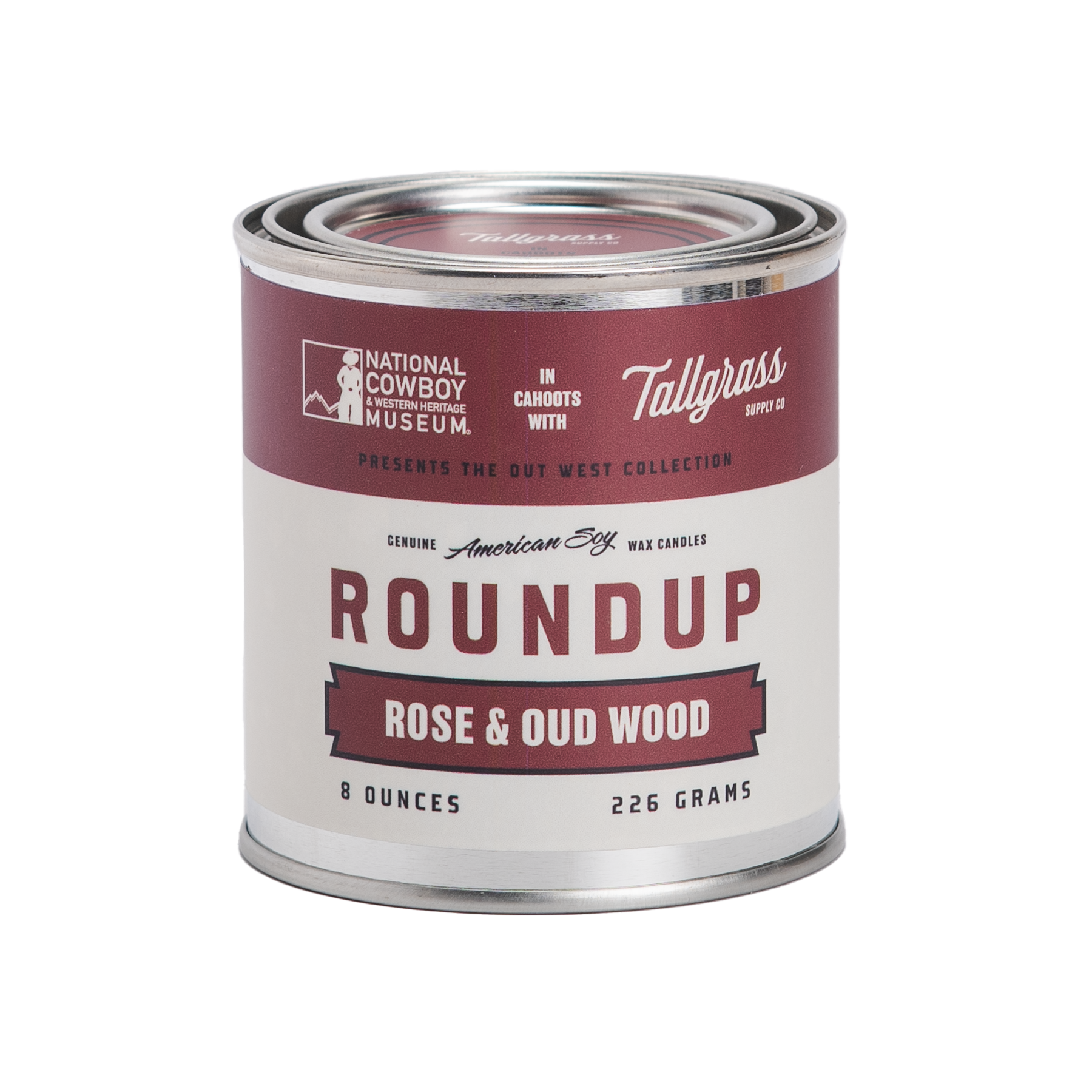Roundup: Rose + Oud Wood Soy Wax Candle Tallgrass Supply
