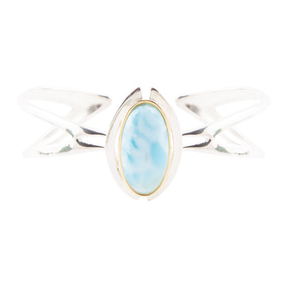 Shine Bright Larimar Cuff Bracelet Barse Jewelry