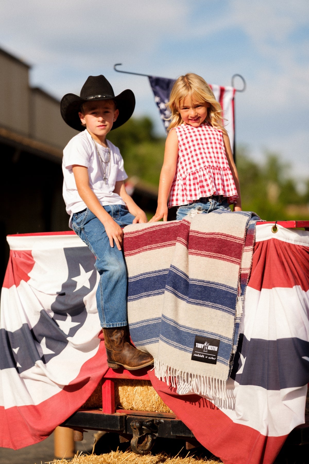 Toby Keith Liberty Blanket