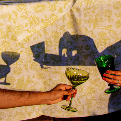 Sage Ribbed Coupe - Set of 4 Ro'Table