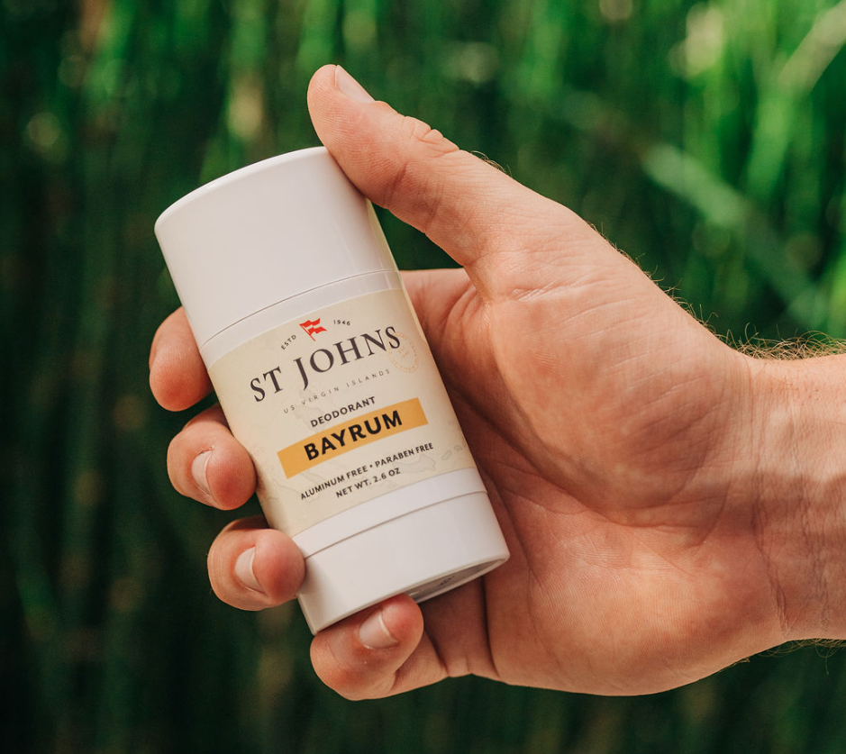 Bay Rum Aluminum Free Deodorant St Johns Fragrance Co LLC™