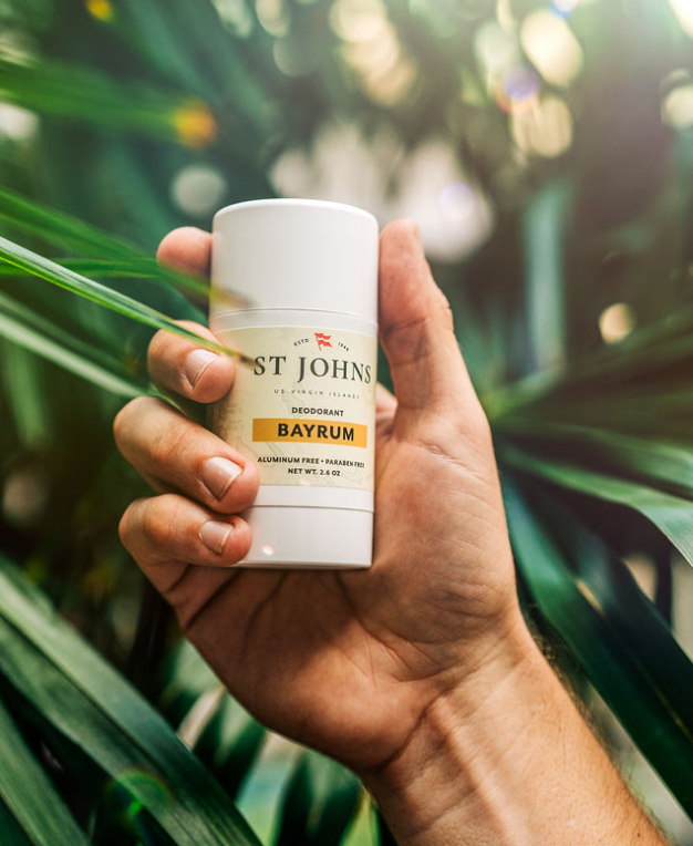 Bay Rum Aluminum Free Deodorant St Johns Fragrance Co LLC™