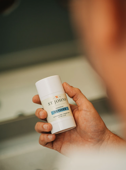 Vetiver Aluminum Free Deodorant St Johns Fragrance Co LLC™