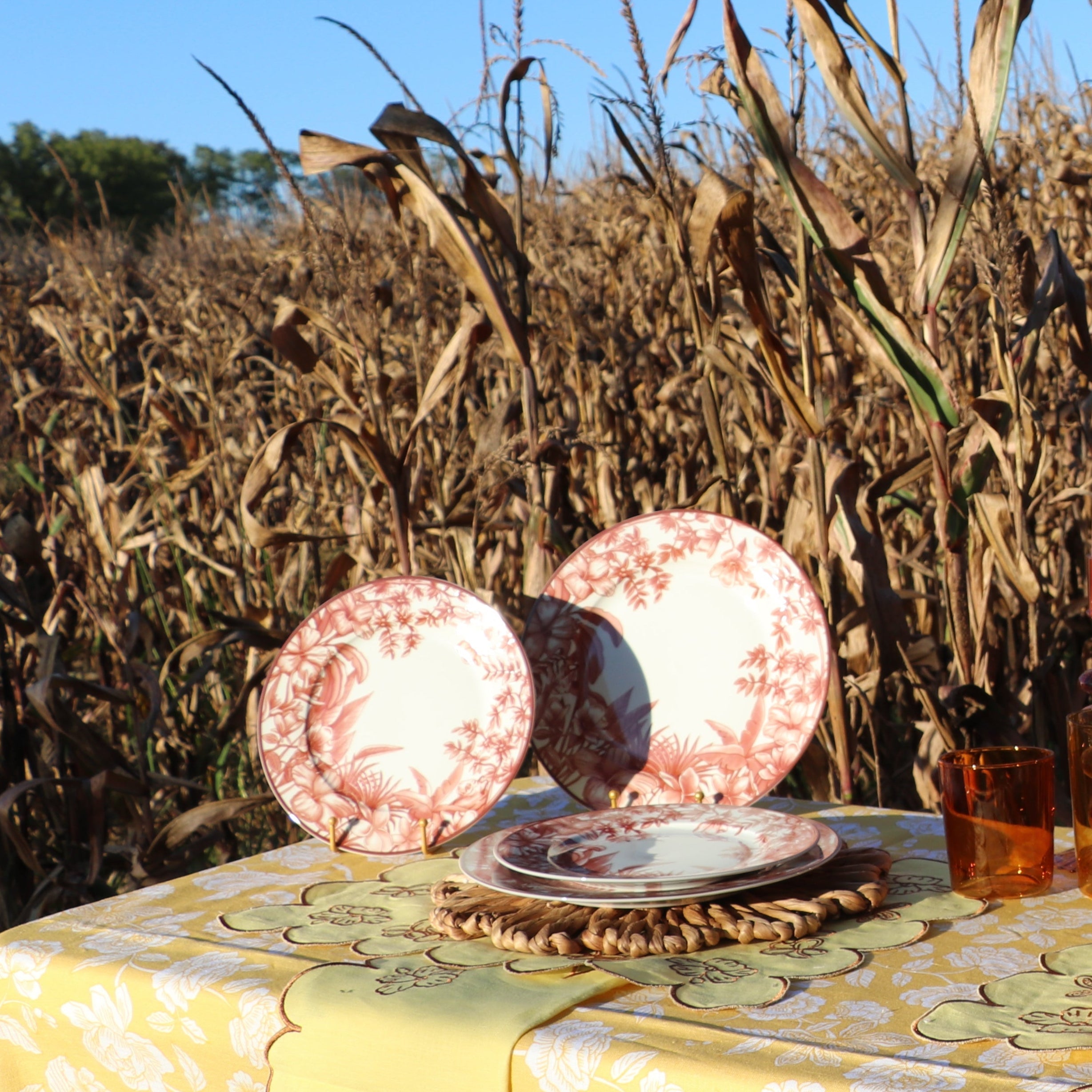 Sepia Estate Starter Plate - Set of 4 (+1 Bonus Plate) Ro'Table