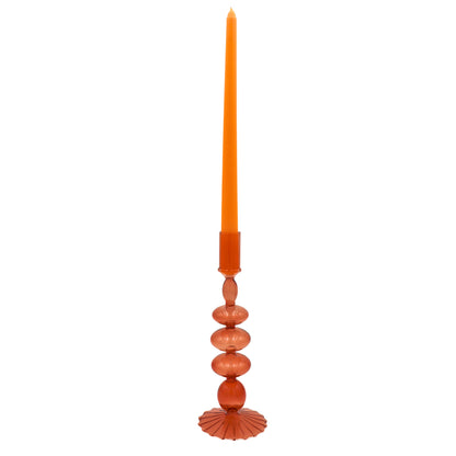 Extra Tall Warm Pumpkin Spice Taper Candle, 1 Case of 48 Packs (4 Candles per Pack) Ro'Table