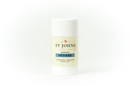 Vetiver Aluminum Free Deodorant St Johns Fragrance Co LLC™