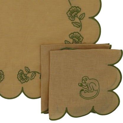 Sunlit Moss Napkin - Set of 4 Ro'Table
