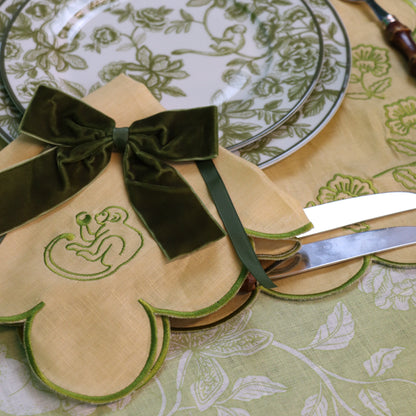 Sunlit Moss Napkin - Set of 4 Ro'Table