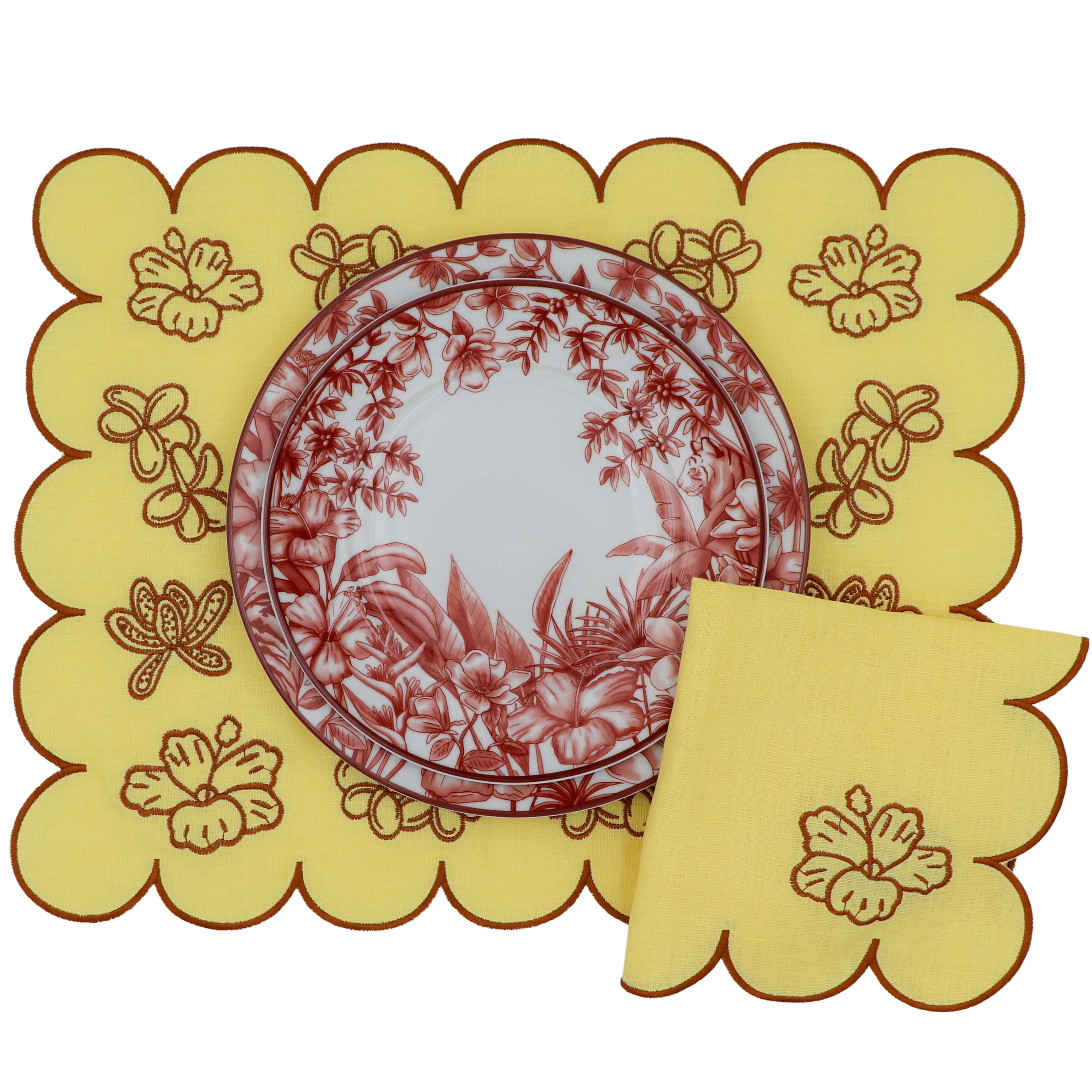 Tawny Marigold Napkin - Set of 4 Ro'Table