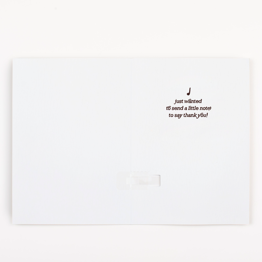 Endless Thank You Grandparent Card with Glitter Joker Greeting