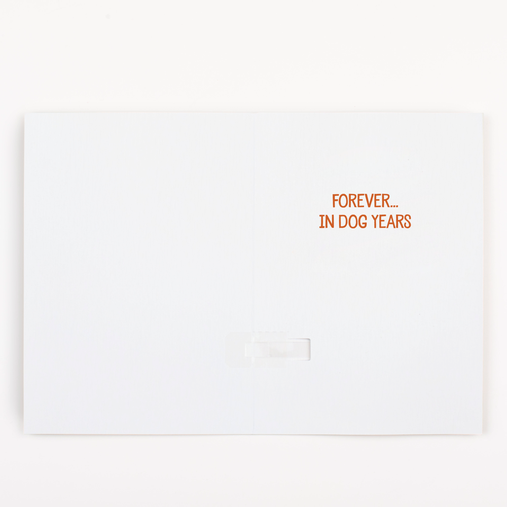 Endless Never Gonna Give You Up Thank You Card With Glitter Joker Greeting