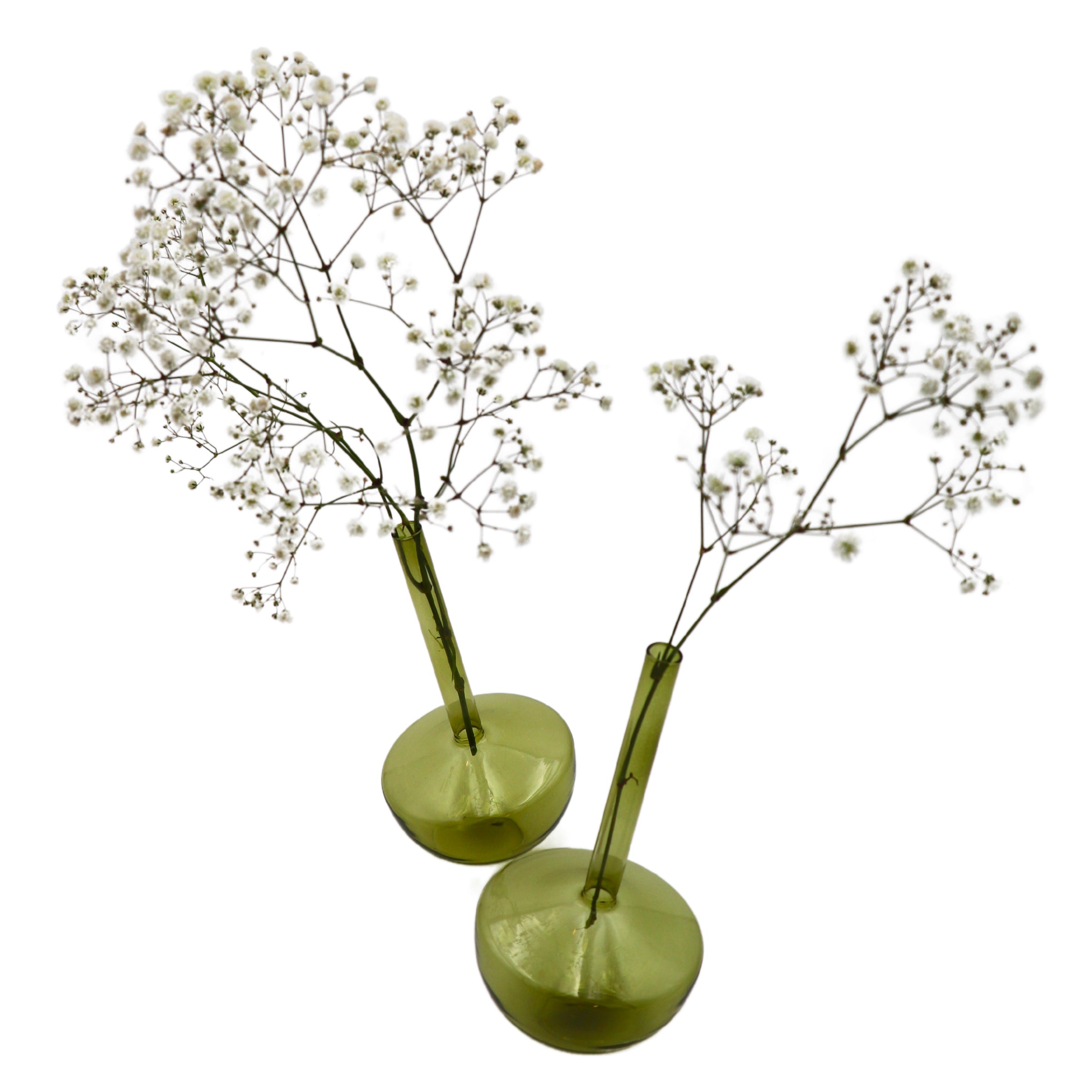 Tilted Sage Bud Vase - Pair Ro'Table