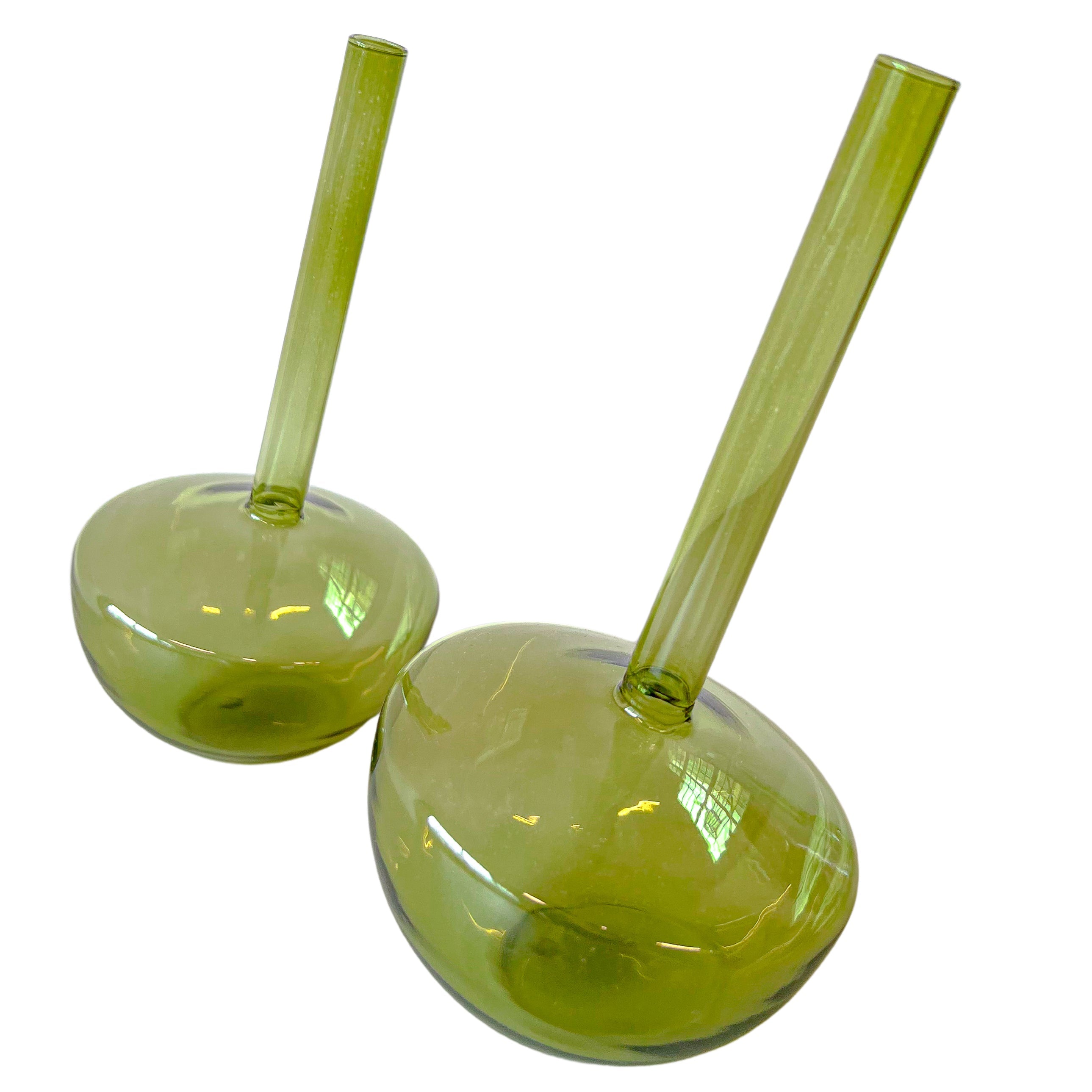 Tilted Sage Bud Vase - Pair Ro'Table