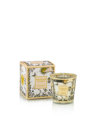Baobab Collection My First Baobab scented candle with decorative box, inspired by 19th-century engravings.