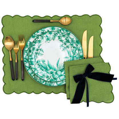 24pc Set Midnight Slate Cutlery - 6 Piece - Set of 4 Ro'Table