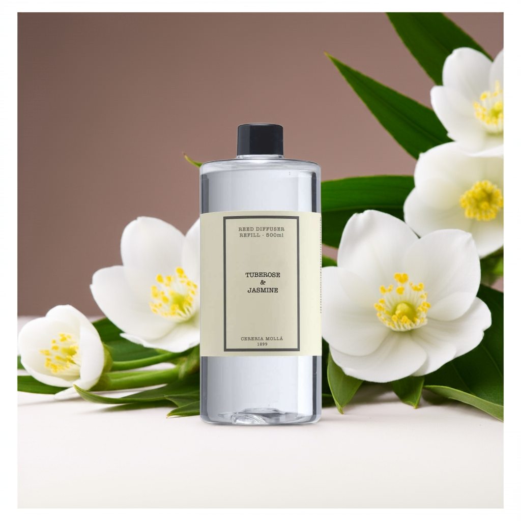 Cereria Molla - Premium diffuser refill 16.9 fl oz / 500 ml -   - Coastous