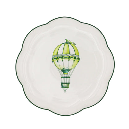 Valensole Lavender Scalloped Starter Plate - Case of 12 Plates (+3 Bonus Plates) Ro'Table