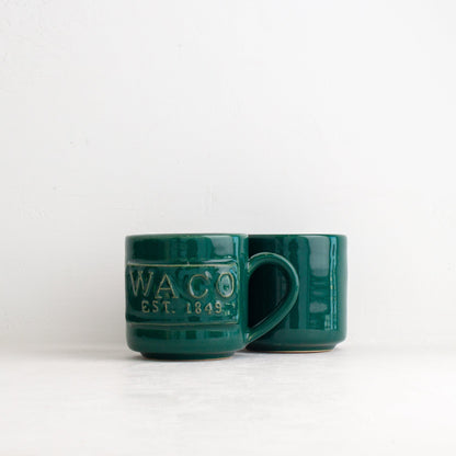 Waco Est. 1849 Mug Black Oak Art