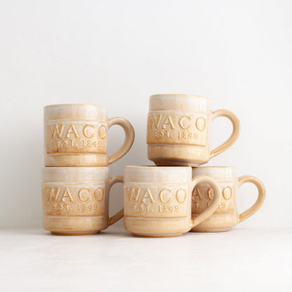 Waco Est. 1849 Mug Black Oak Art