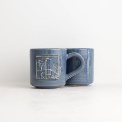 Suspension Bridge Mug Black Oak Art