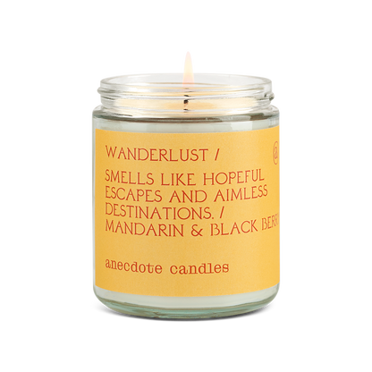 Wanderlust Anecdote Candles