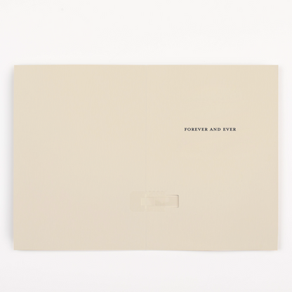 Endless Off-tune Wedding Card with Glitter Joker Greeting