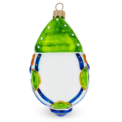 Traditional German Cuckoo Clock with Roman Numeral Glass Christmas Ornament