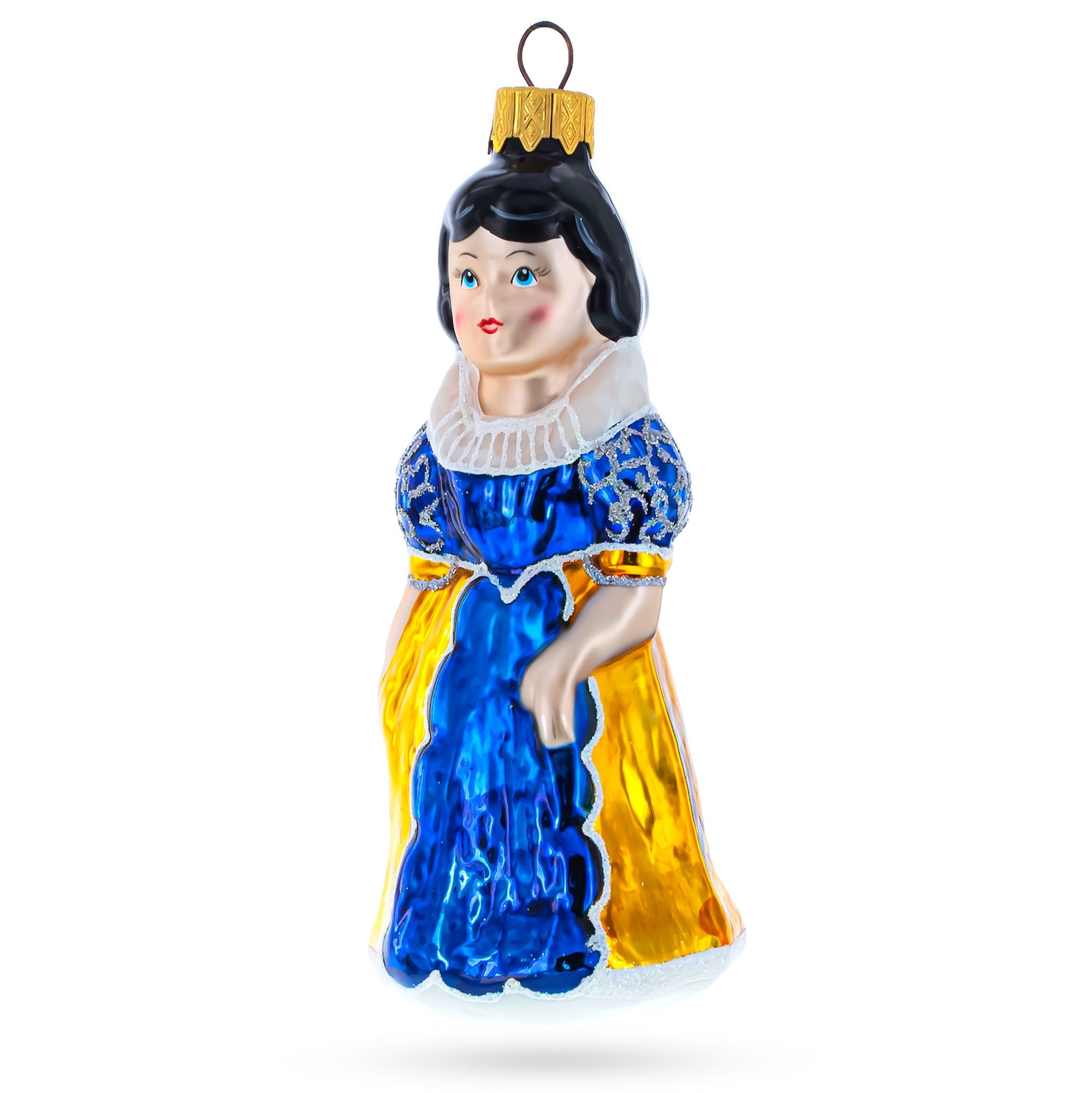 Snow White Princess Glass Christmas Ornament BestPysanky