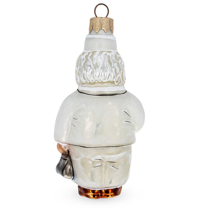 Doctor with Stethoscope Glass Christmas Ornament