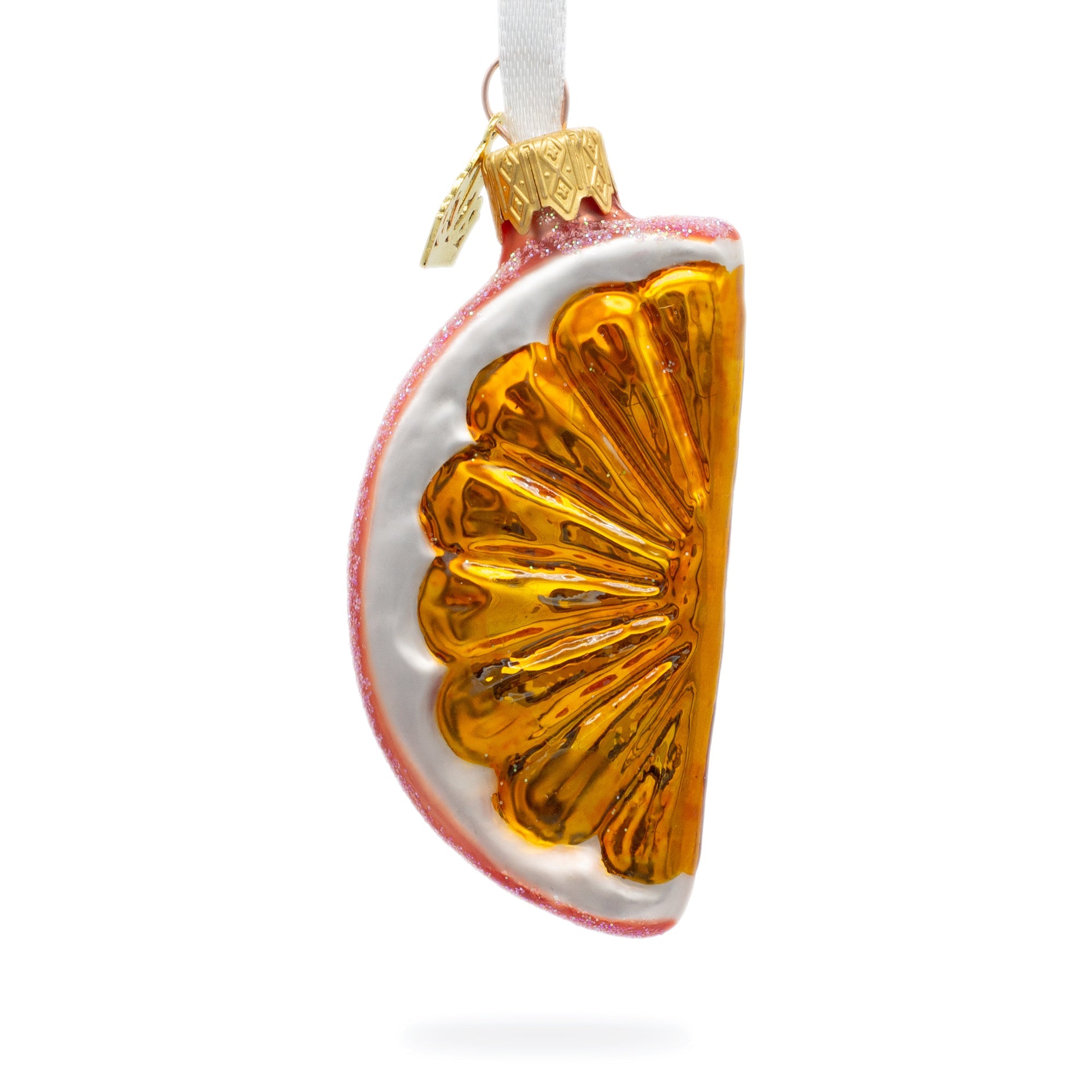 Orange Slice Glass Christmas Ornament BestPysanky