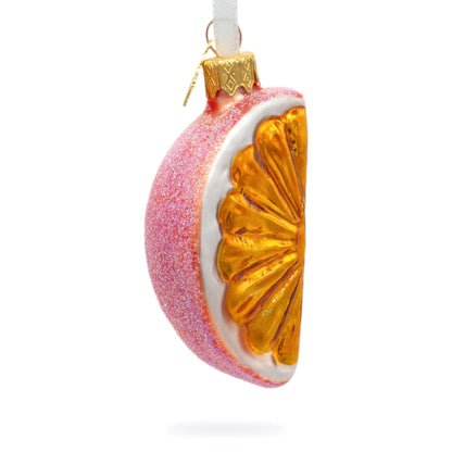 Orange Slice Glass Christmas Ornament BestPysanky