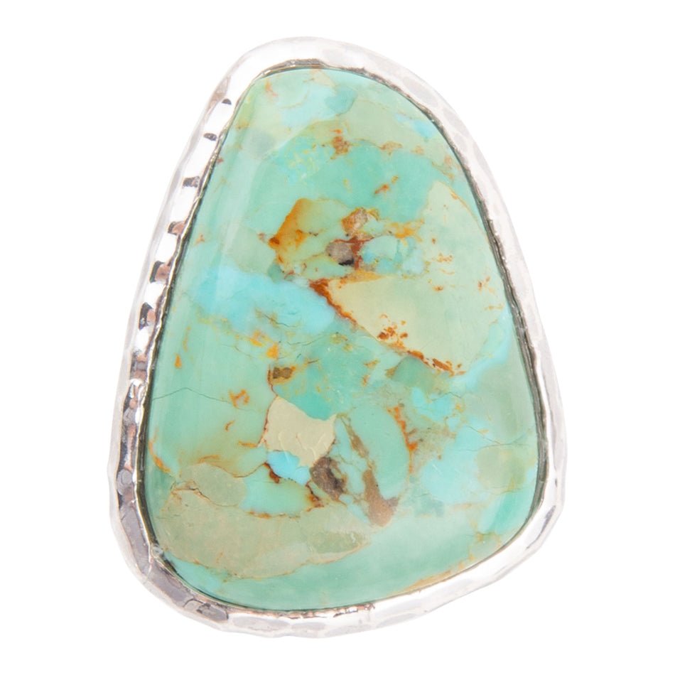 Abstract Blue Turquoise and Sterling Silver Ring Barse Jewelry