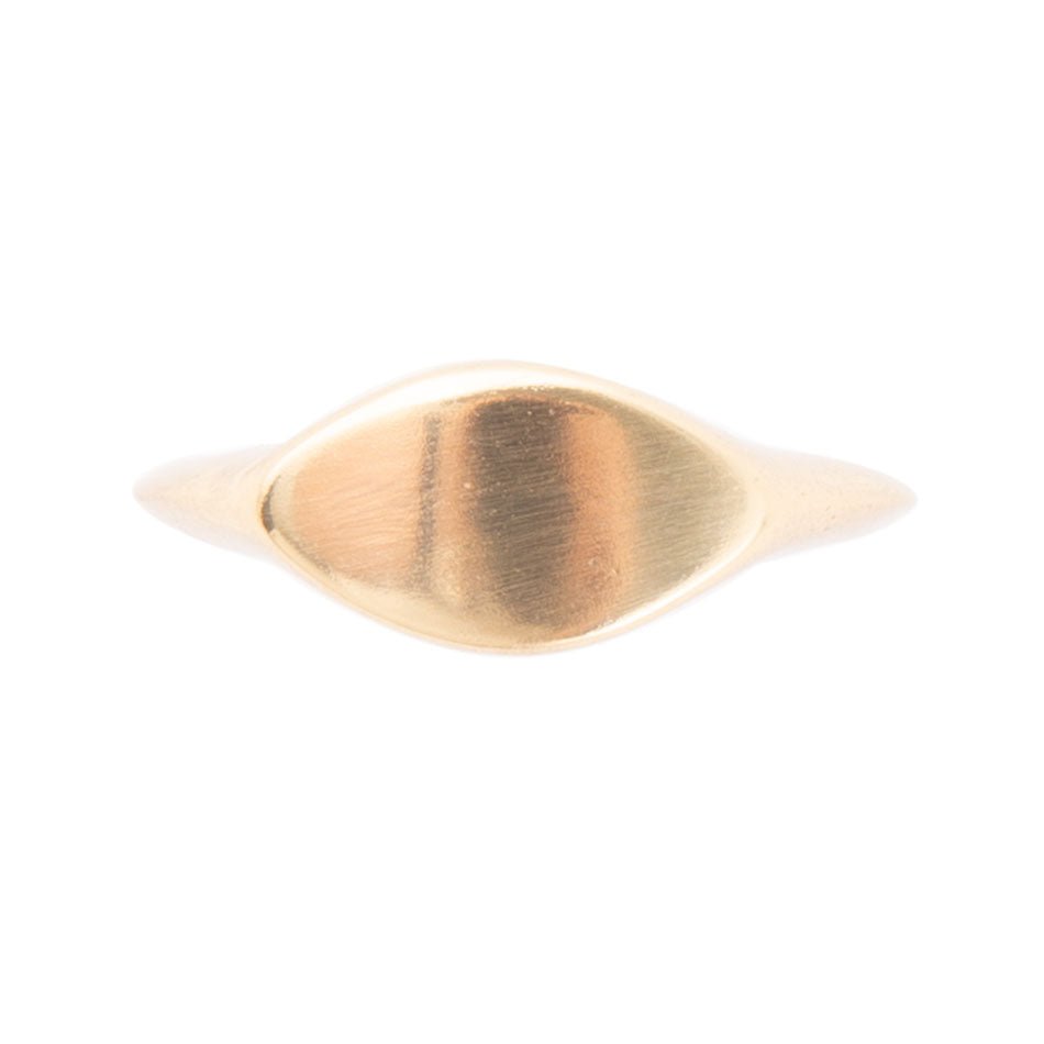 All Bronze Small Signet Ring Barse Jewelry