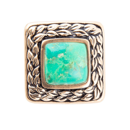 Aloha Lime Turquoise Ring Barse Jewelry