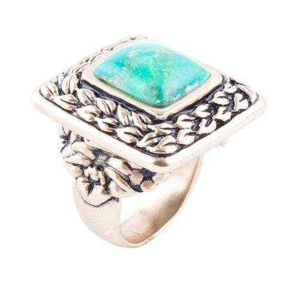 Aloha Lime Turquoise Ring Barse Jewelry