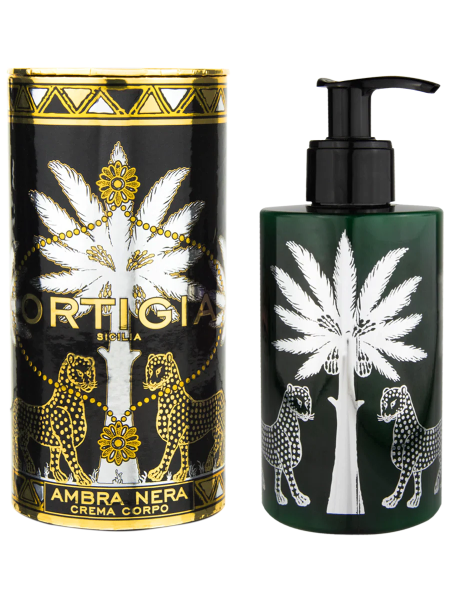ORTIGIA Sicilia - AMBRA NERA BODY CREAM 300ML - 10 fl.oz. ORTIGIA Sicilia