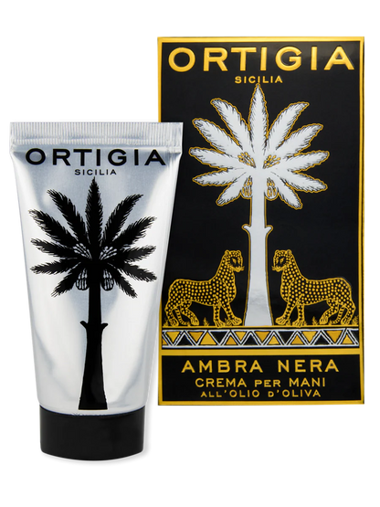 ORTIGIA Sicilia - AMBRA NERA HAND CREAM 80ML  - 2.7 fl. oz. ORTIGIA Sicilia