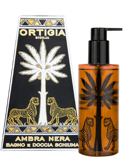 ORTIGIA Sicilia - AMBRA NERA SHOWER GEL 250ML ORTIGIA Sicilia