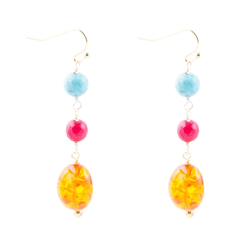 Ambrosia Linear Drop Earrings Barse Jewelry