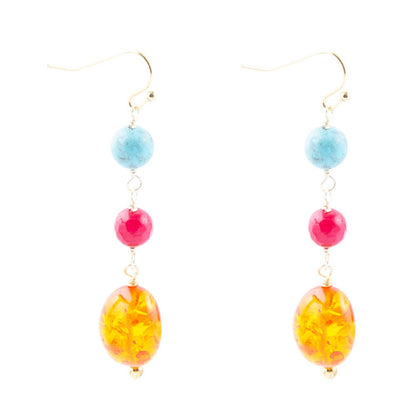 Ambrosia Linear Drop Earrings Barse Jewelry