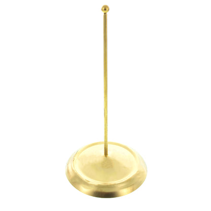 Upright Gold Metal Christmas Tree Topper Finial Stand Display Stand 7.2 Inches (Poland)