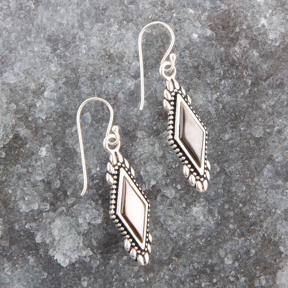 Anemone Black Pearl Earring Barse Jewelry