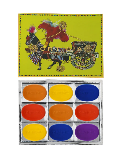 Ortigia Sicilia - Green Assorted Box - 9 Glycerine Soaps