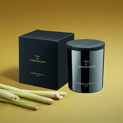 Cereria Molla - Tea & Lemongrass Candle - 8 oz / 230 g - Coastous