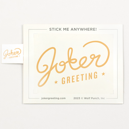 Joker Scream: Plays Intermittently Joker Greeting