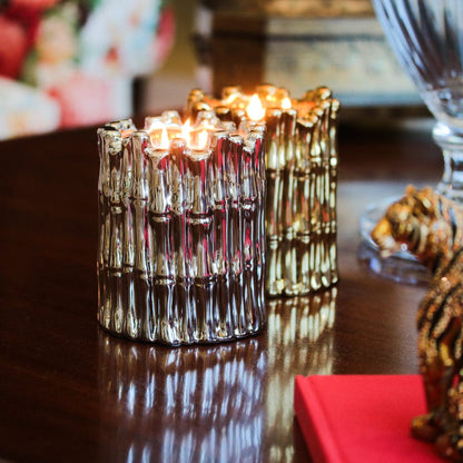 Silver Sagano Candle