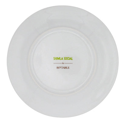 Bombay Blue Starter Plate - Set of 4 (+1 Bonus Plate) Ro'Table