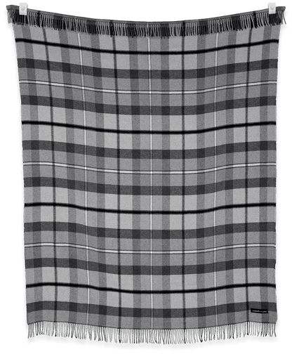 Folk Charcoal Blanket
