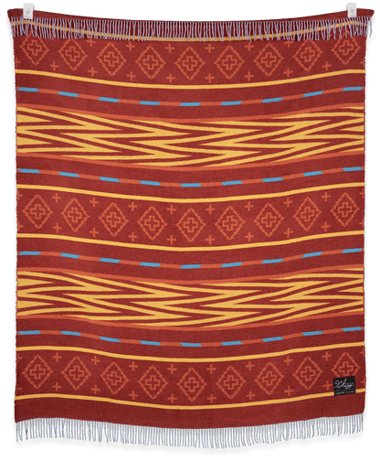 Legacy Red Bottom Blanket