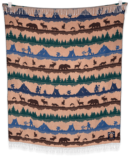 Smokey Bear Dungaree Blanket